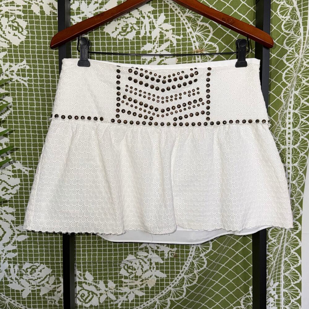 🕊️ Saylor Studded Eyelet Boho Mini 🕊️‎